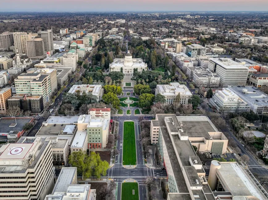 Cityscape of Sacramento