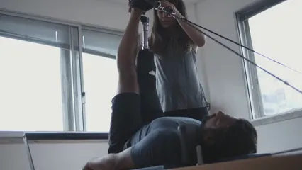 Horizontal video: Man having a physical therapy 6111102. Duration: 13 seconds. Resolution: 3840x2160