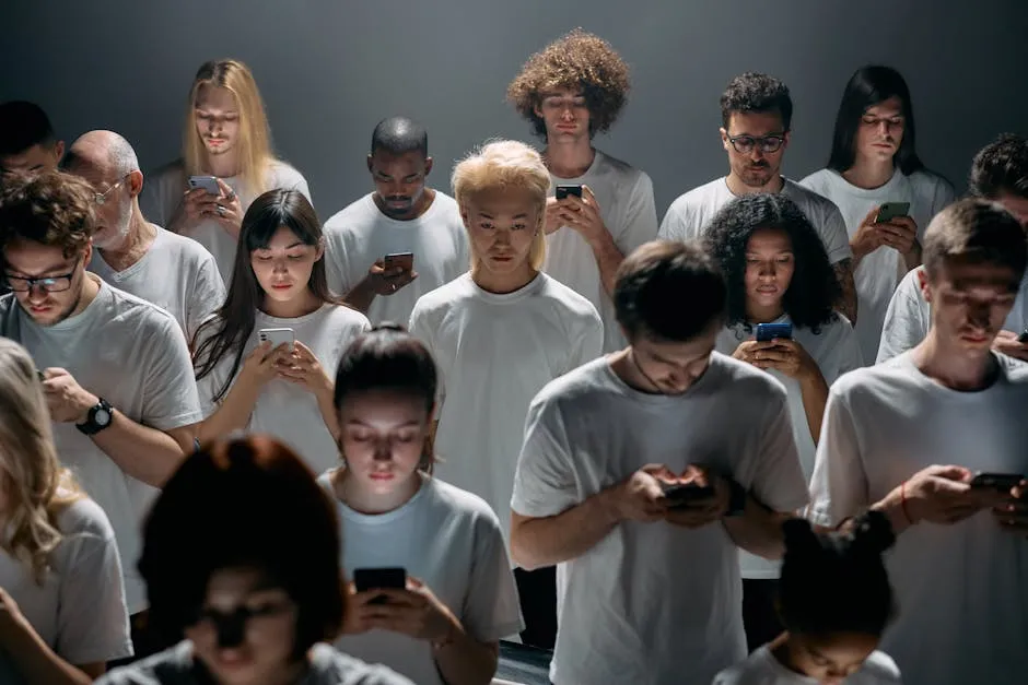 Group of People in White Shirts