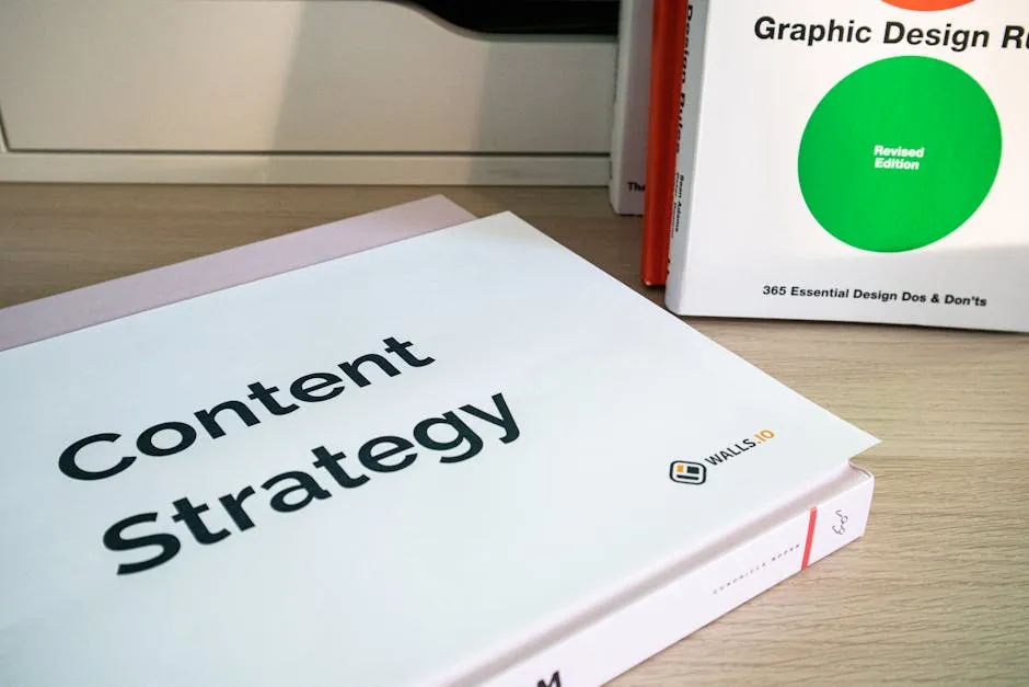 Strategy Documents in an Office 