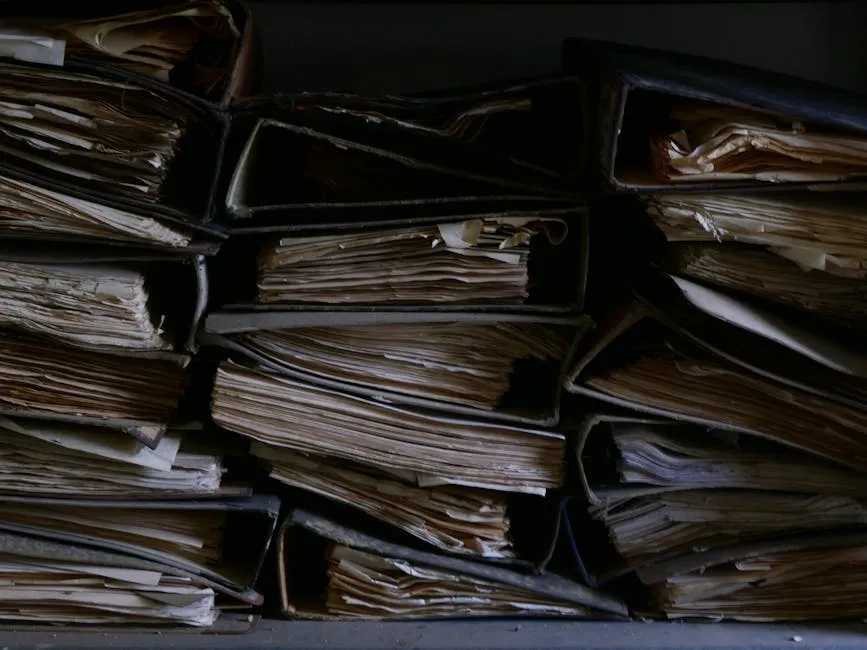 Close up of Antique Books