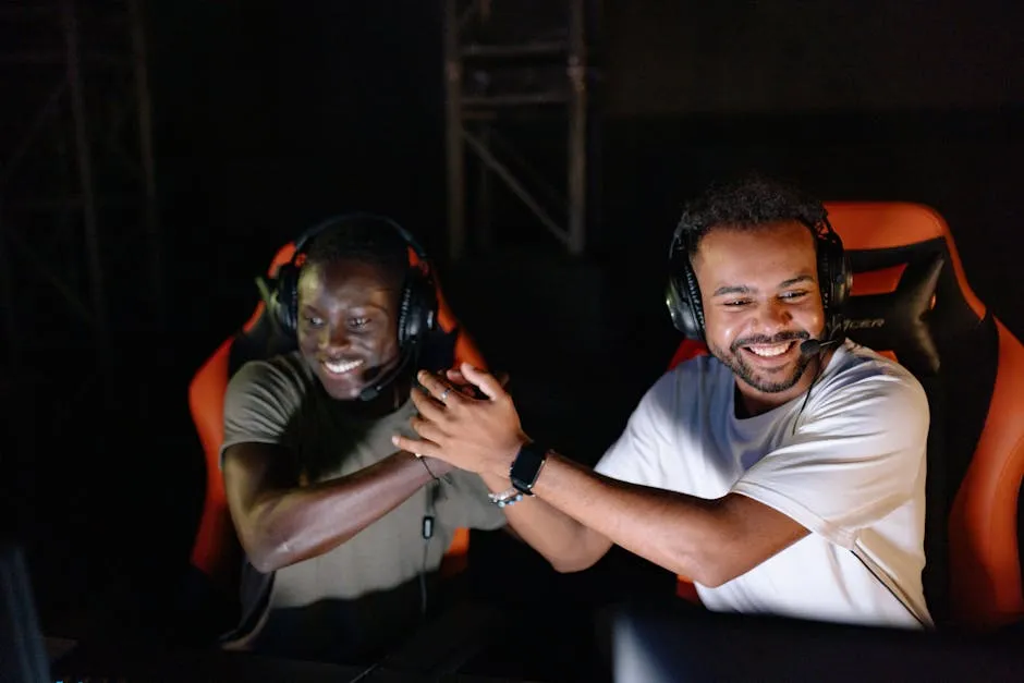 Players Celebrating Success
