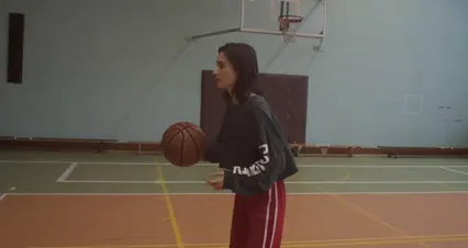 Horizontal video: Two people playing basketball 6077400. Duration: 19 seconds. Resolution: 4096x2160