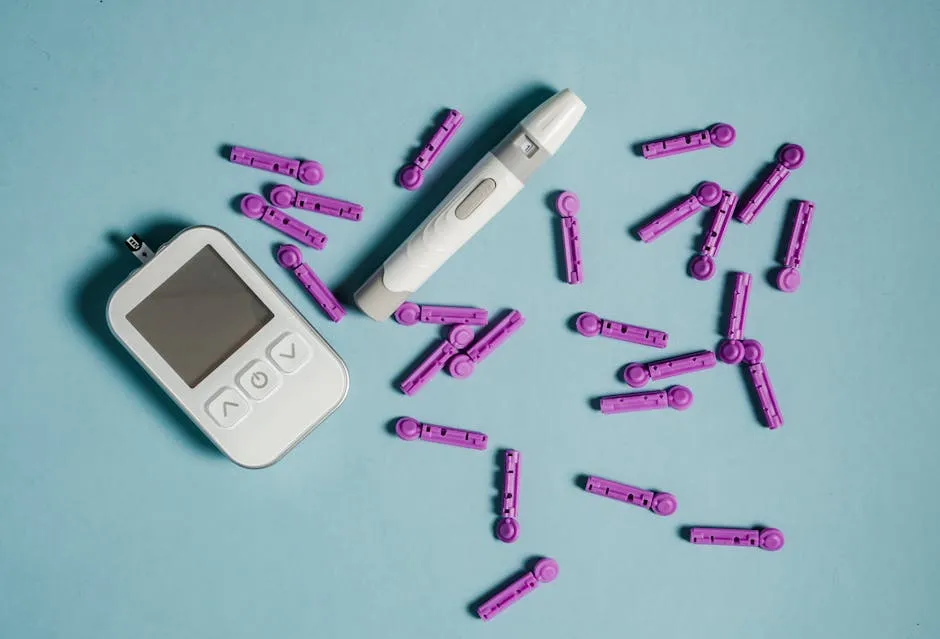 Composition of tools for blood sugar measurements