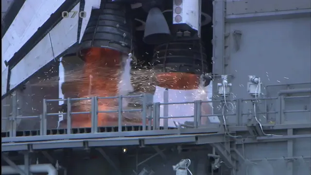 Horizontal video: Launching of rocket 854261. Duration: 34 seconds. Resolution: 1920x1080