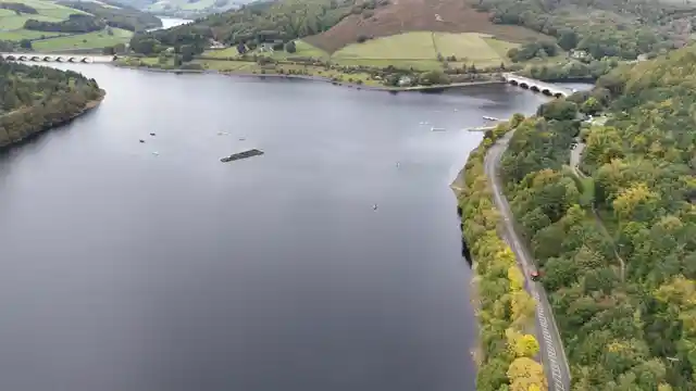 Horizontal video: Aerial view of scenic bridge and river landscape 28934045. Duration: 72 seconds. Resolution: 3840x2160