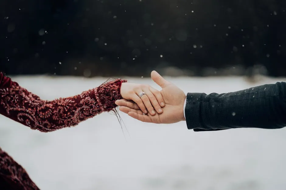 Couple Holdings Hands