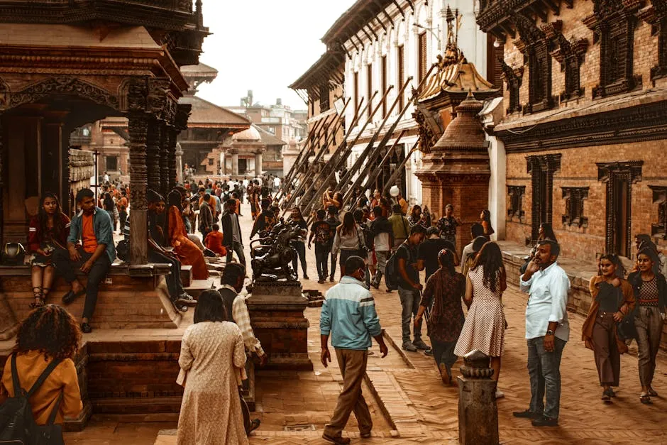 People Standing Near Building