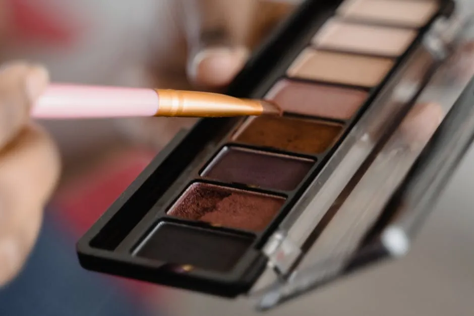 A Person Holding a Makeup