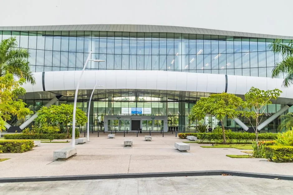 Modern Building of Panama Convention Center