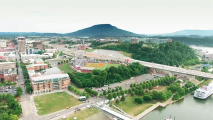 Horizontal video: Drone footage of a baseball field 2430988. Duration: 23 seconds. Resolution: 3840x2160