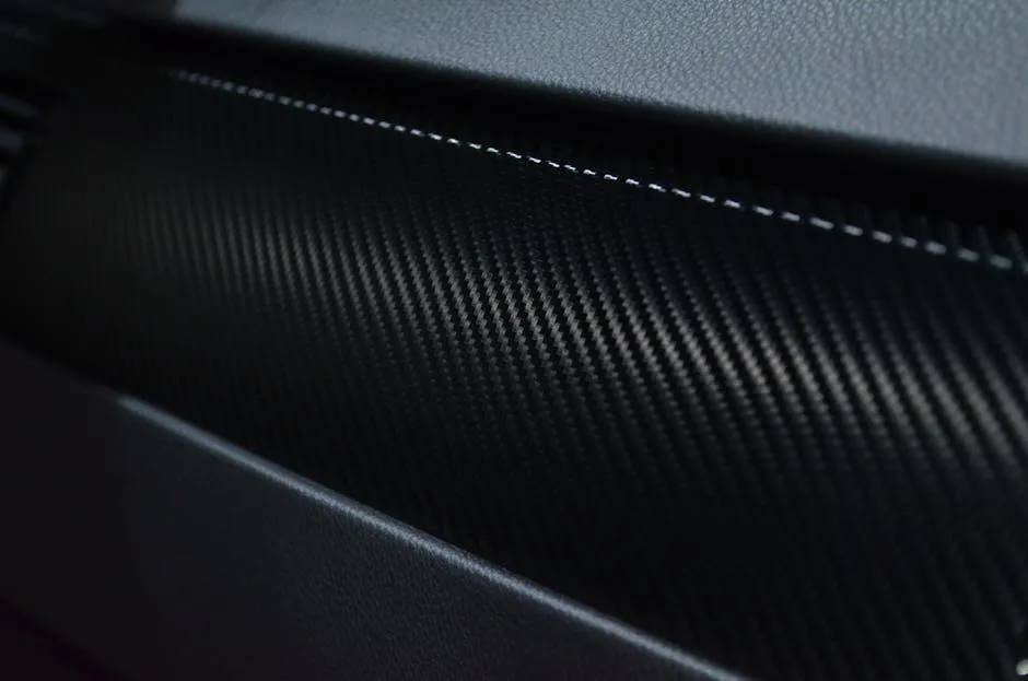 Black Carbon Fiber