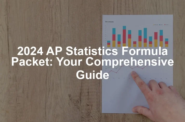 Featured image for 2024 AP Statistics Formula Packet: Your Comprehensive Guide