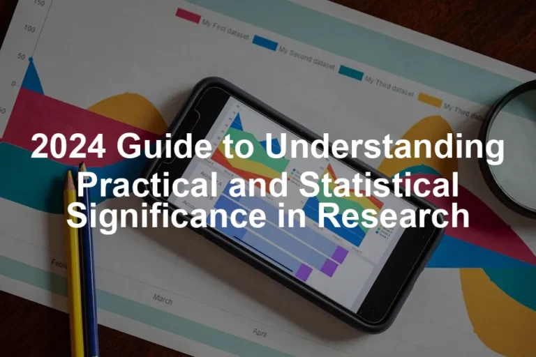Featured image for 2024 Guide to Understanding Practical and Statistical Significance in Research