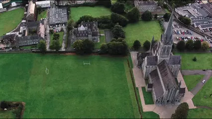 Horizontal video: Drone footage of a community 2386457. Duration: 17 seconds. Resolution: 3840x2160