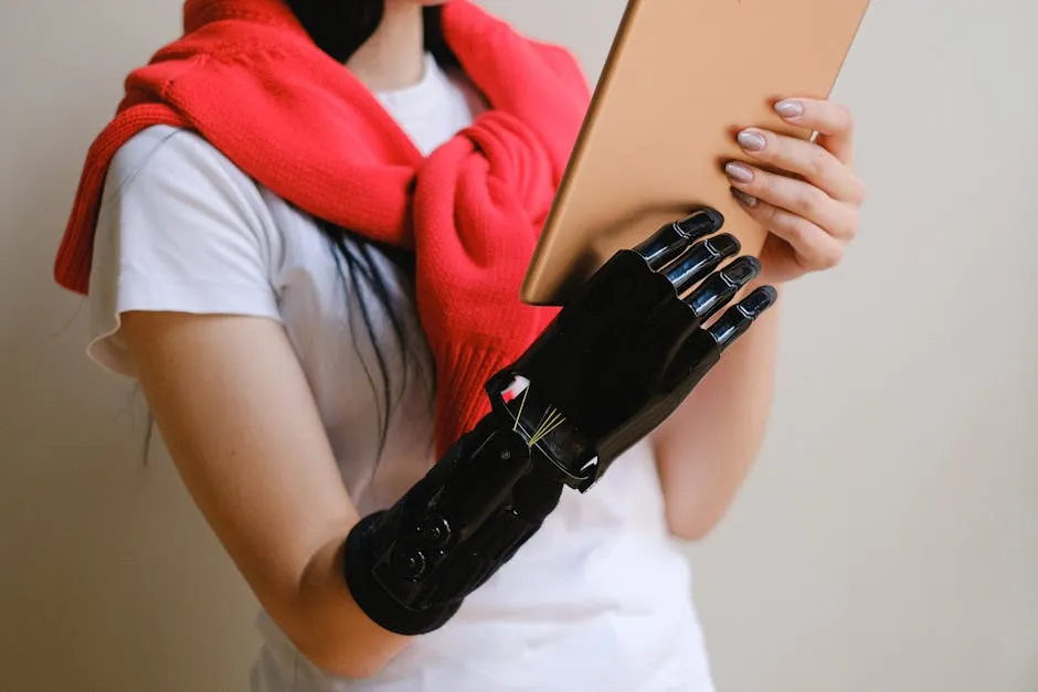 A Person Holding a Digital Tablet