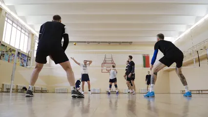 Horizontal video: People playing volleyball 6216955. Duration: 65 seconds. Resolution: 1920x1080