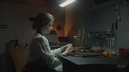 Horizontal video: A woman working using different tools 6263169. Duration: 12 seconds. Resolution: 3840x2160