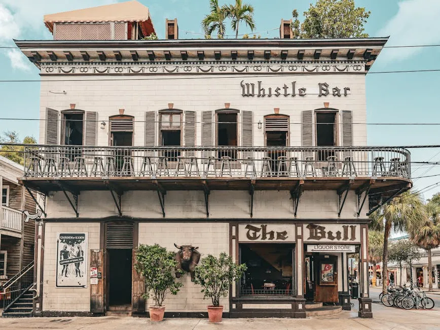 The Bull And Whistle Bar in Key West, Florida, USA 