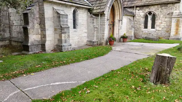 Horizontal video: Charming stone church aerial view in countryside 28918234. Duration: 29 seconds. Resolution: 3840x2160