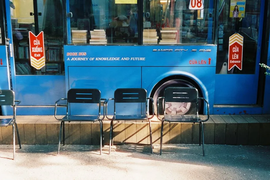 Book Bus in Vietnam