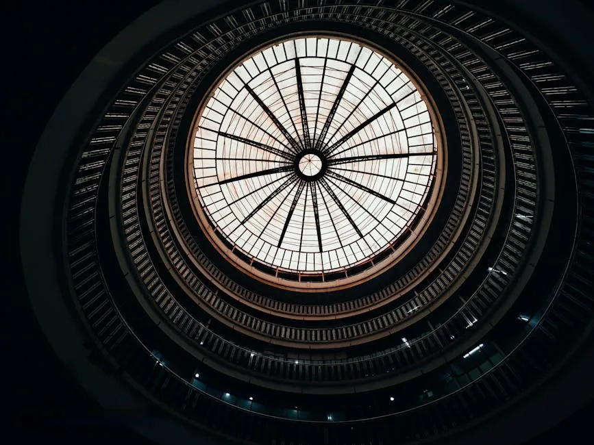 Glass Ceiling of Monumental Dome