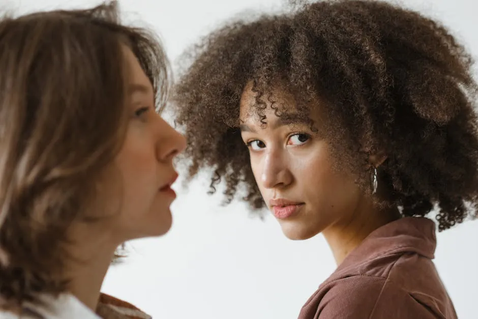 Two Women Looking at Camera