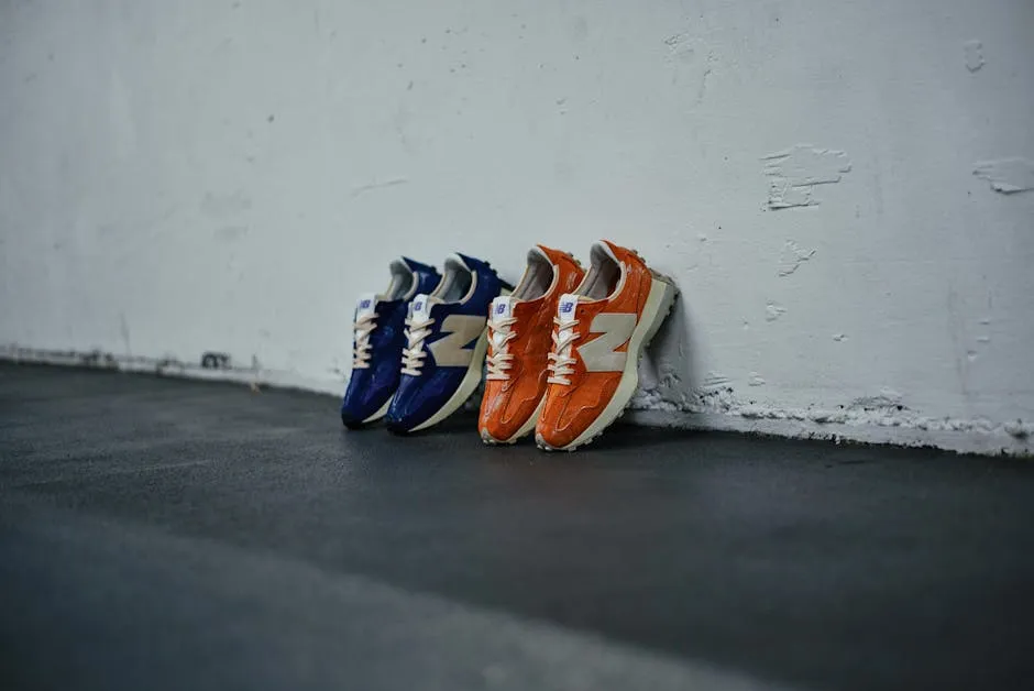 Pairs of Shoes Leaning on the Wall
