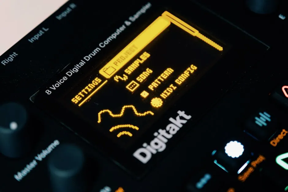 Digitakt, a Drum Machine and Sampler