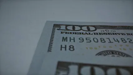 Horizontal video: Us dollars on the table 5651774. Duration: 9 seconds. Resolution: 3840x2160