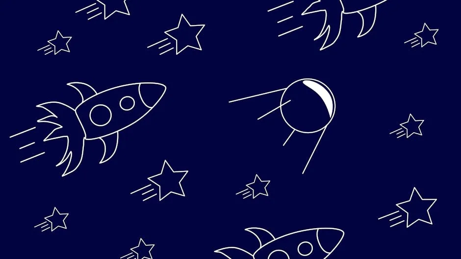 A Space Themed Illustration