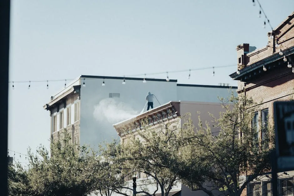 A man on a skateboard riding down the street