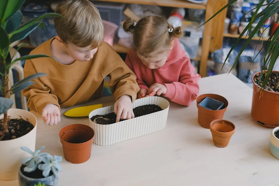 Kids Sitting at the Table