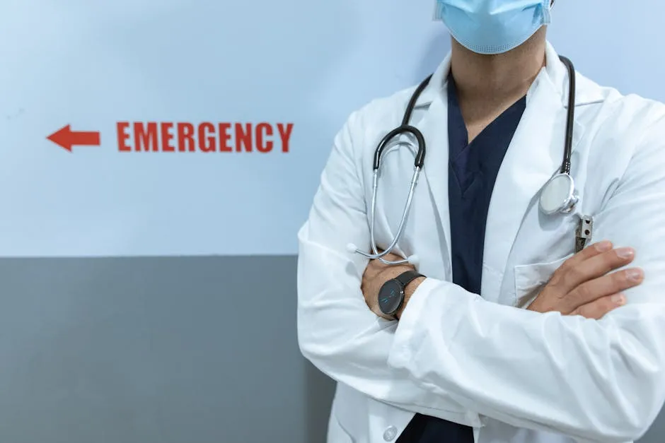 Male Doctor in White Coat