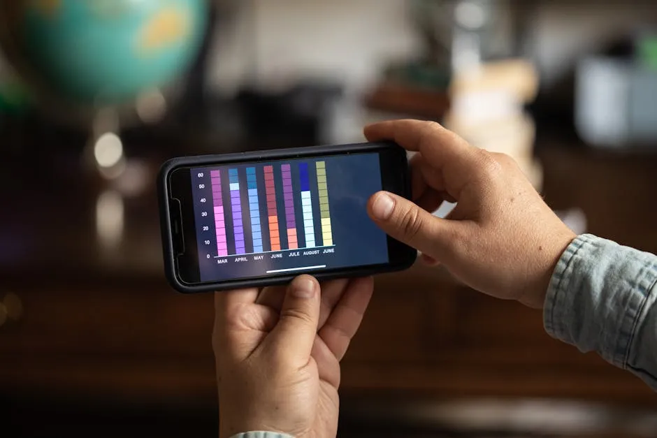 Close-Up Shot of a Person Holding a Smartphone