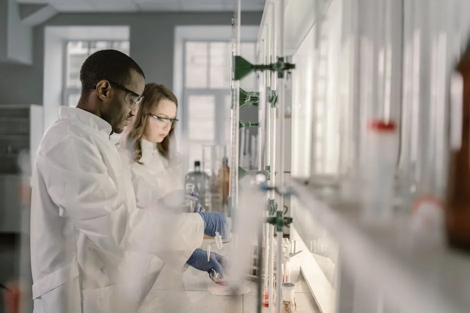 Scientists Experimenting Inside the Laboratory