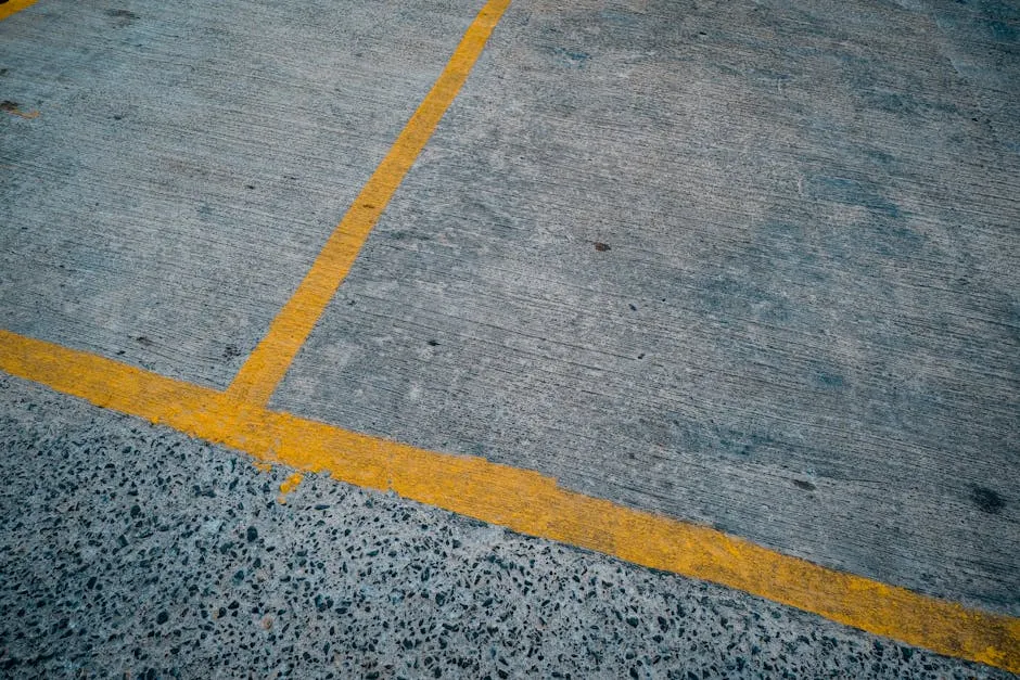 Yellow Lines on the Pavement 