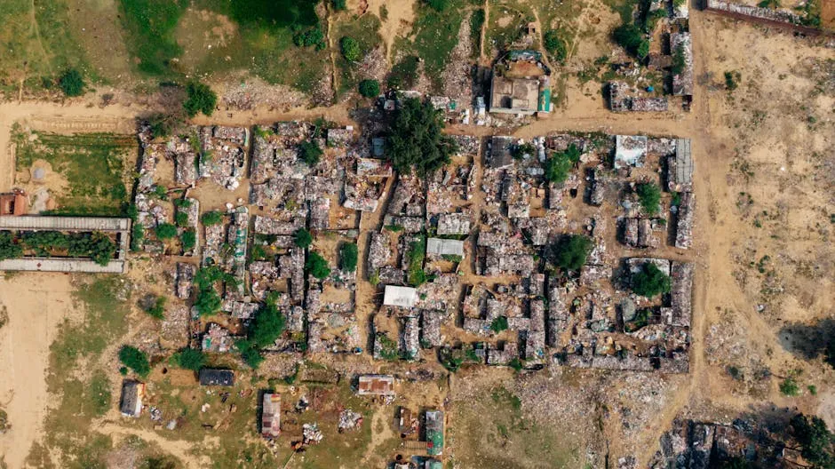 Aerial Photography of Houses