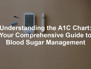 Featured image for Understanding the A1C Chart: Your Comprehensive Guide to Blood Sugar Management