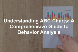 Featured image for Understanding ABC Charts: A Comprehensive Guide to Behavior Analysis