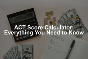 Featured image for ACT Score Calculator: Everything You Need to Know