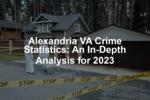 Featured image for Alexandria VA Crime Statistics: An In-Depth Analysis for 2023