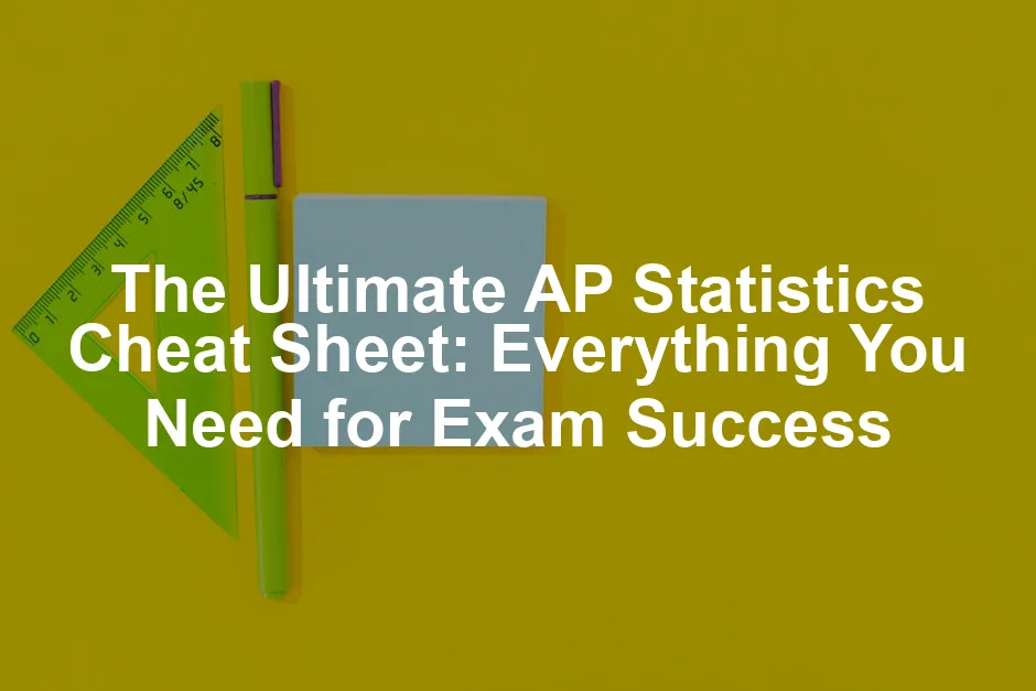 Featured image for The Ultimate AP Statistics Cheat Sheet: Everything You Need for Exam Success