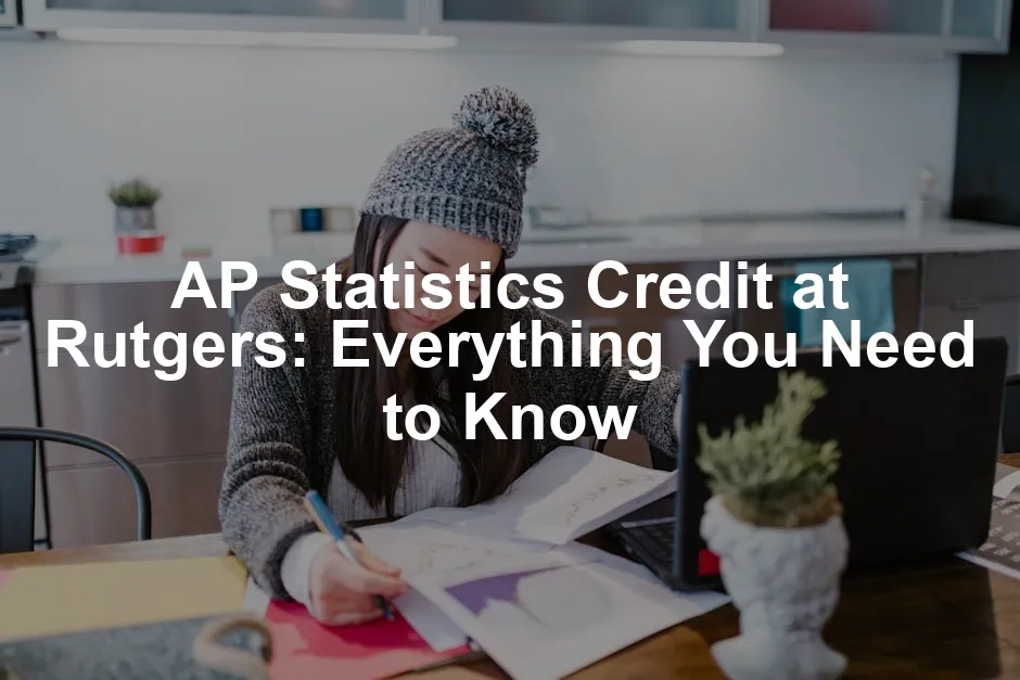 Featured image for AP Statistics Credit at Rutgers: Everything You Need to Know