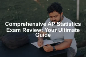 Featured image for Comprehensive AP Statistics Exam Review: Your Ultimate Guide