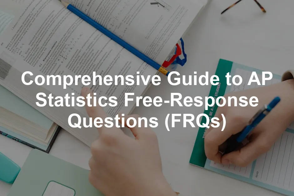 Featured image for Comprehensive Guide to AP Statistics Free-Response Questions (FRQs)