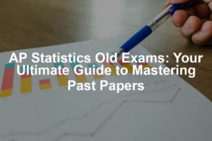 Featured image for AP Statistics Old Exams: Your Ultimate Guide to Mastering Past Papers