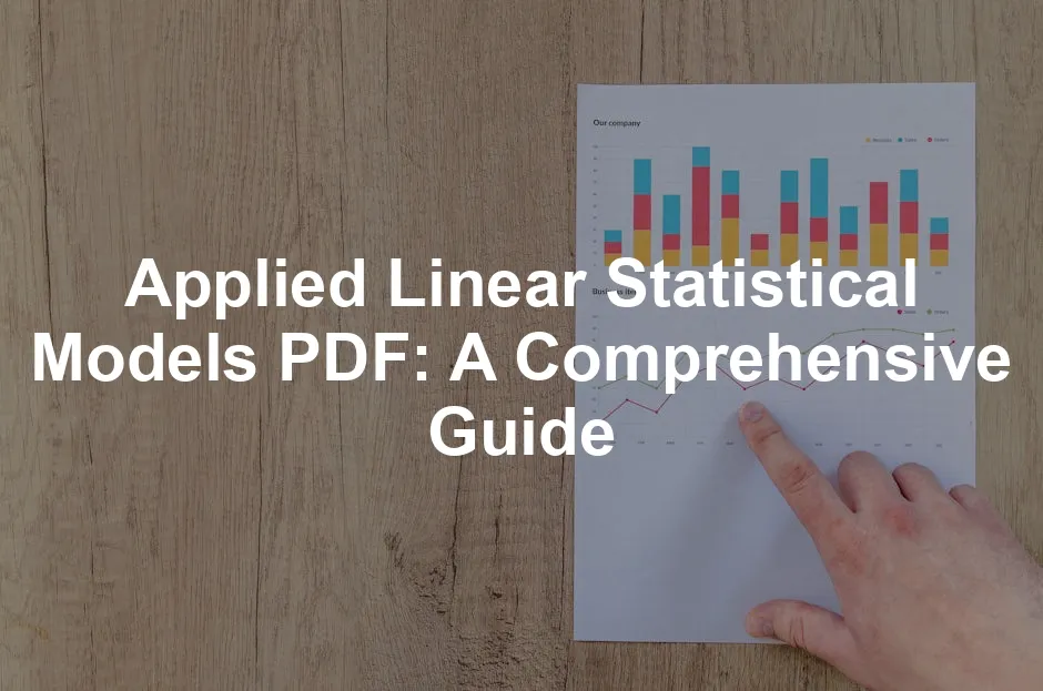 Featured image for Applied Linear Statistical Models PDF: A Comprehensive Guide