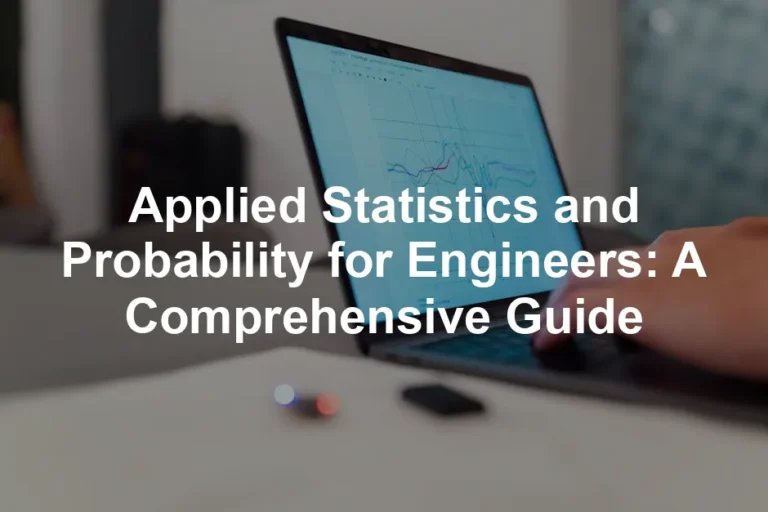 Featured image for Applied Statistics and Probability for Engineers: A Comprehensive Guide