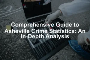 Featured image for Comprehensive Guide to Asheville Crime Statistics: An In-Depth Analysis